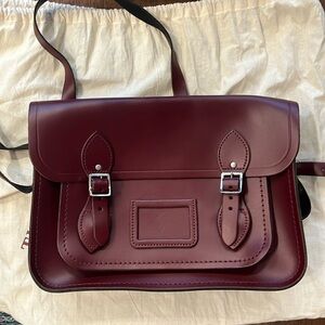 Cambridge Satchel Burgandy Bag